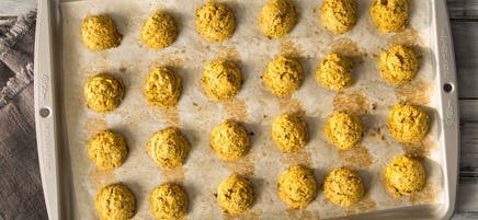 Mini Baked Falafels