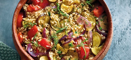 Ovenrisotto met mediterrane groenten