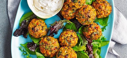 Pumpkin falafels