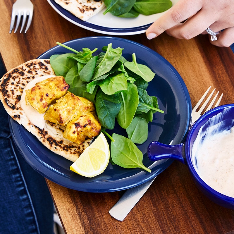Chicken tikka naan