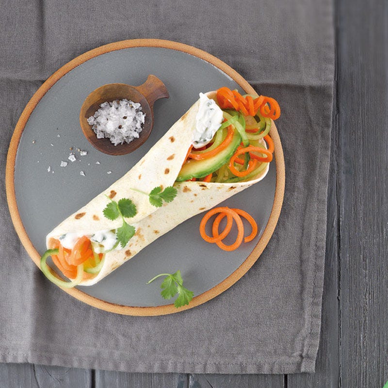 Gemüsewraps mit Avocado
