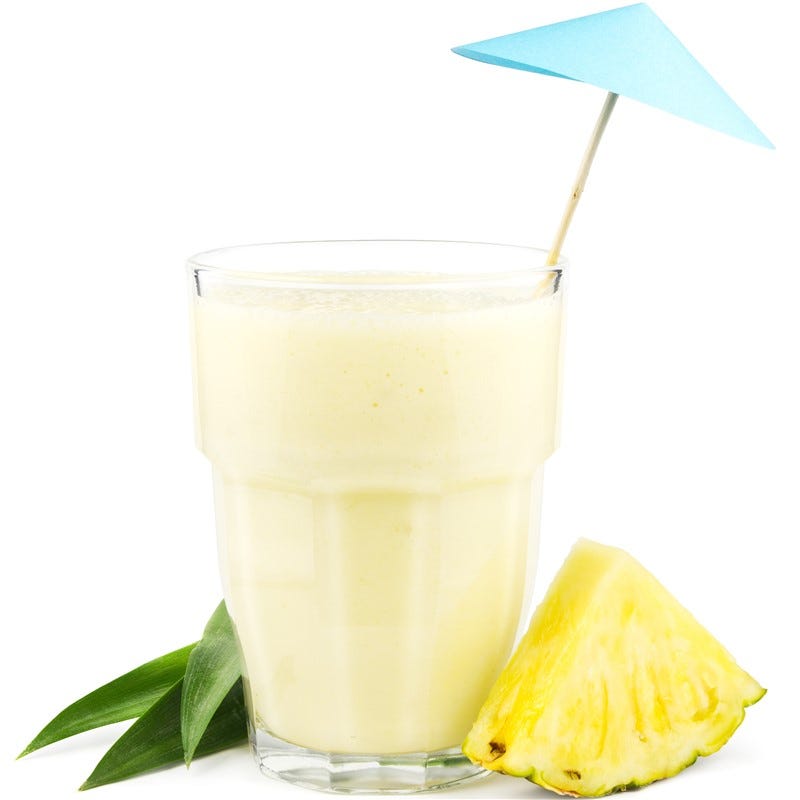 Foto van Ananasmilkshake door WW