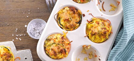 Gemüsemuffins mit Chorizo