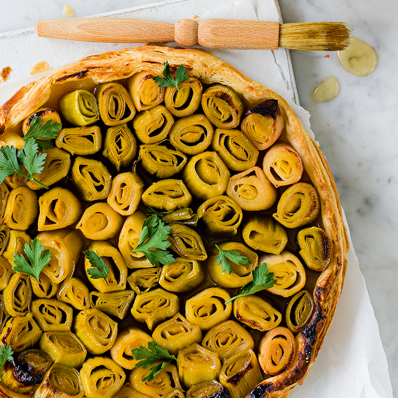 Photo of Leek tarte tatin by WW