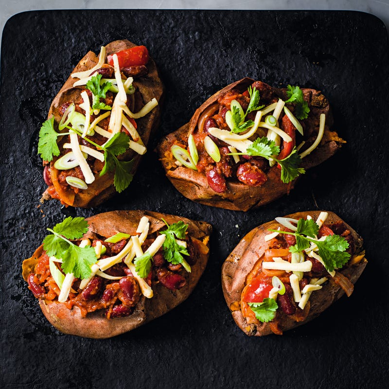 Photo of Baked sweet potatoes with chilli by WW