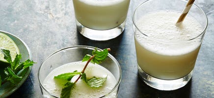 Creamy Coconut Ginger Mojito