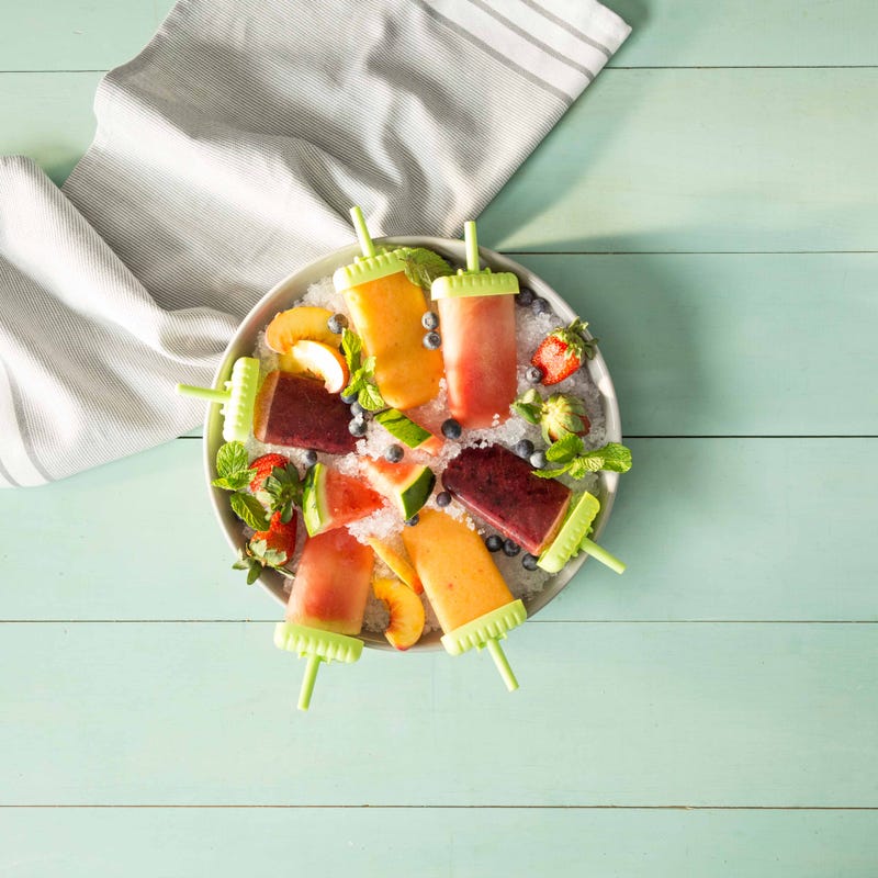 Photo of Grown up ice pops three ways - berry kombucha by WW