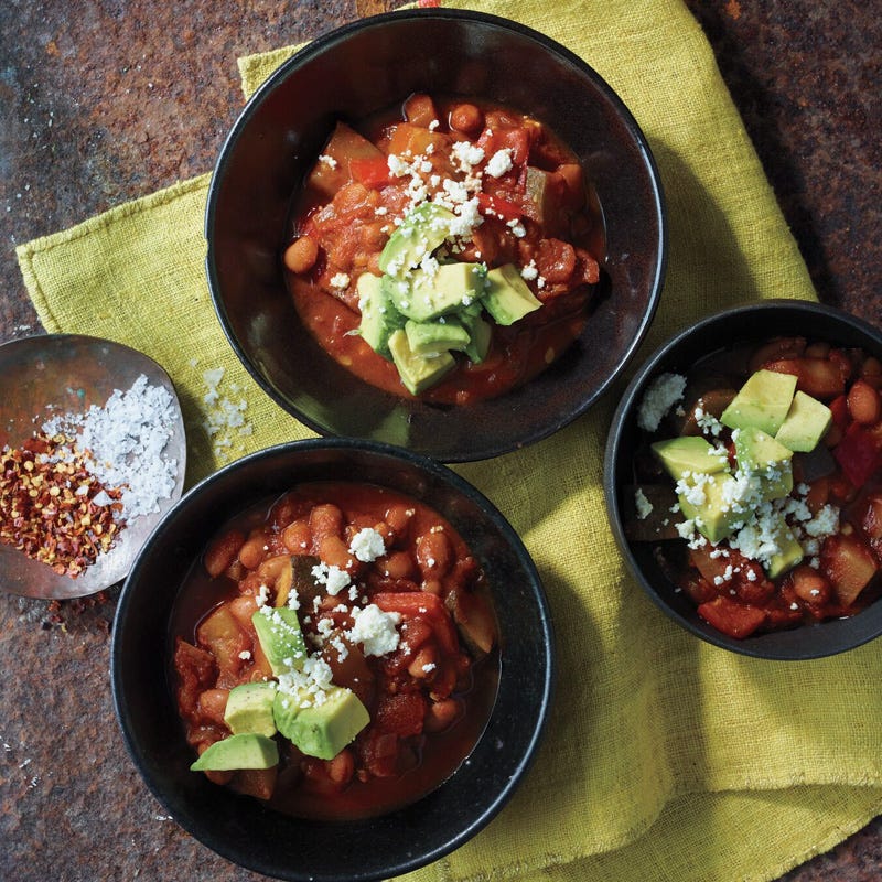 Bean and Summer Vegetable Soup