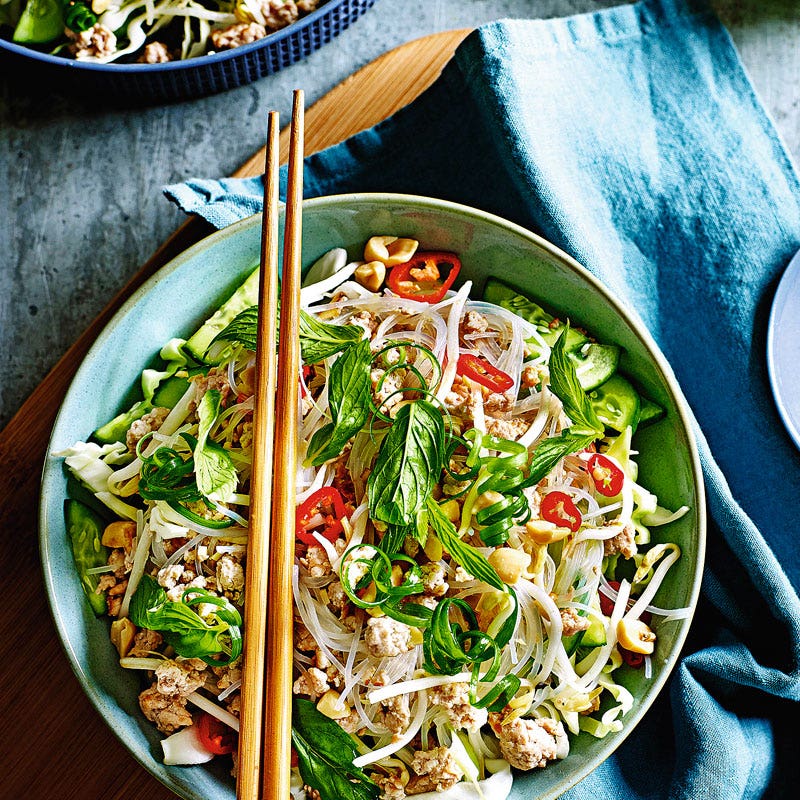 Reisnudelsalat Laos