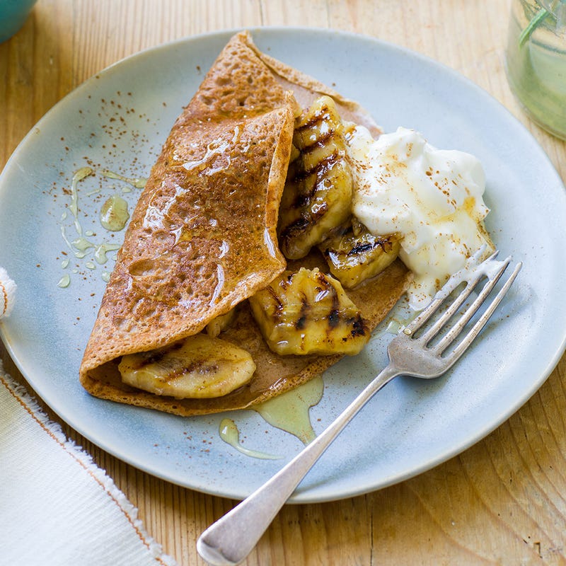 Photo of Cinnamon crêpes with griddled bananas by WW