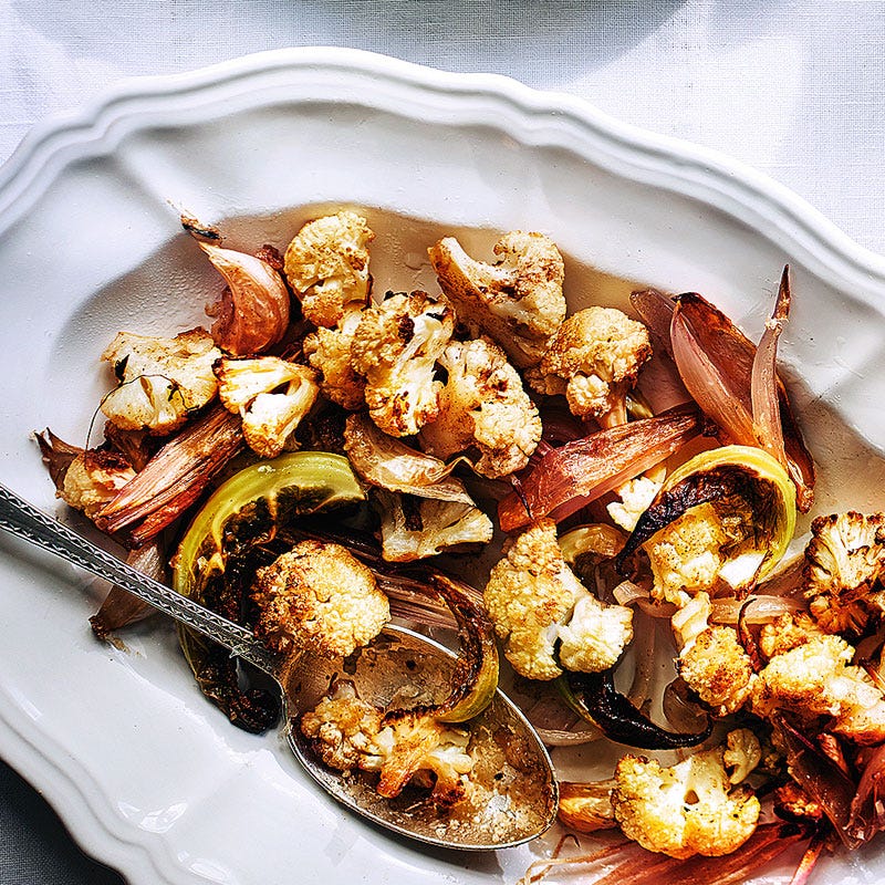 Knuspriger Blumenkohl mit Parmesan