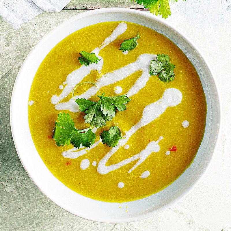 Blumenkohlsuppe mit Kurkuma