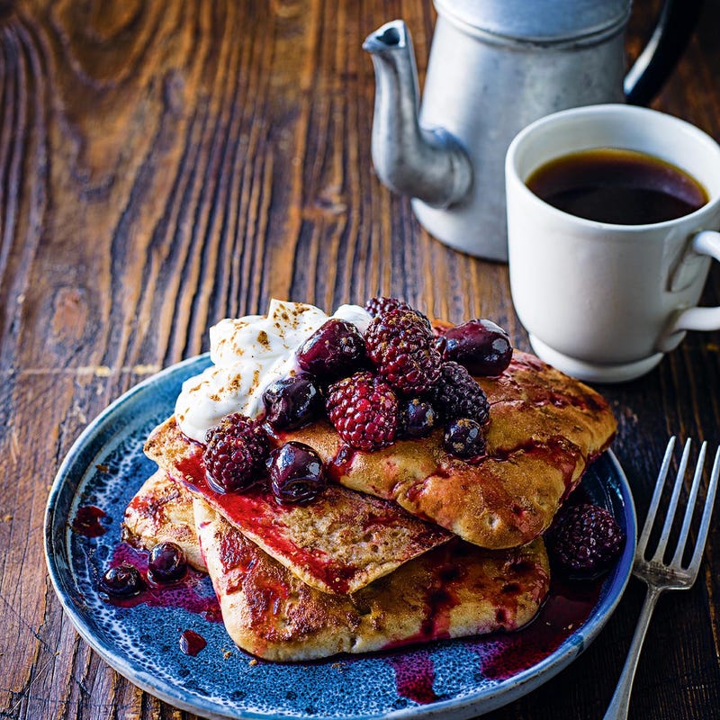 Photo of French toast with Black Forest compote by WW