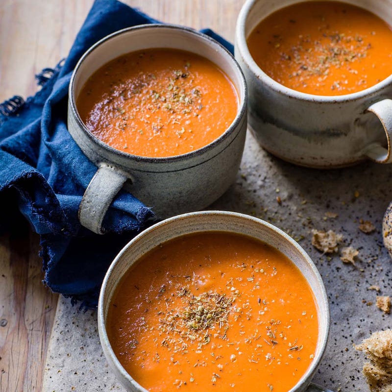 Photo of Tomato, pepper & lentil soup by WW
