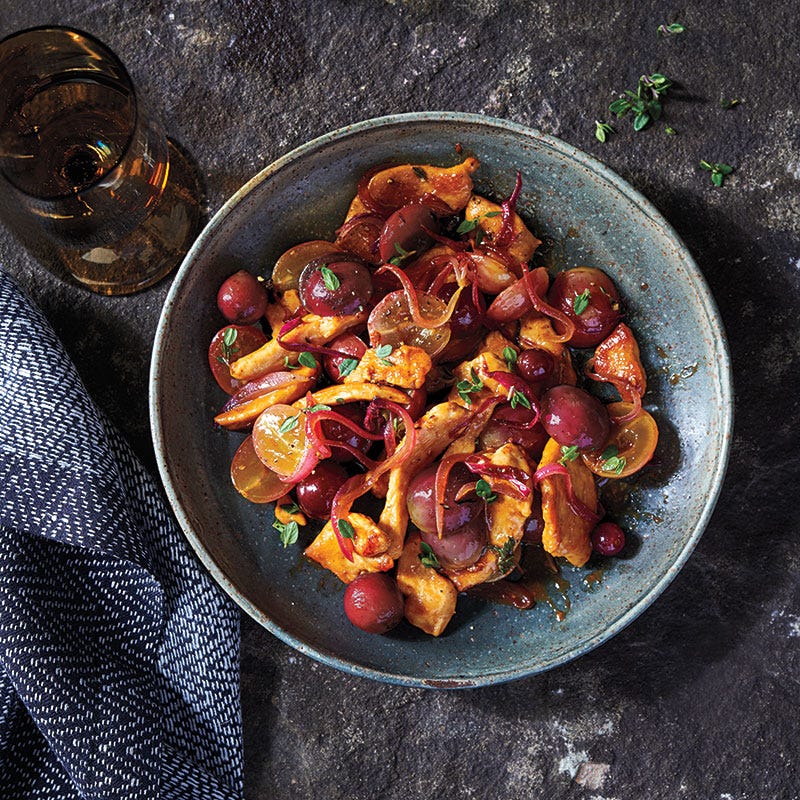 Photo of Stir-Fried Chicken with Grapes by WW