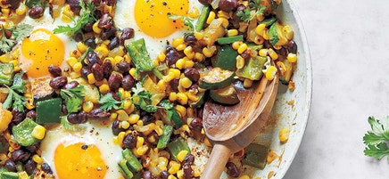 Mexican egg skillet