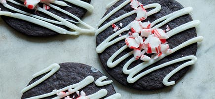 Chocolate-peppermint thins