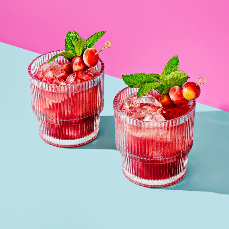 Grape-Prosecco Spritzer