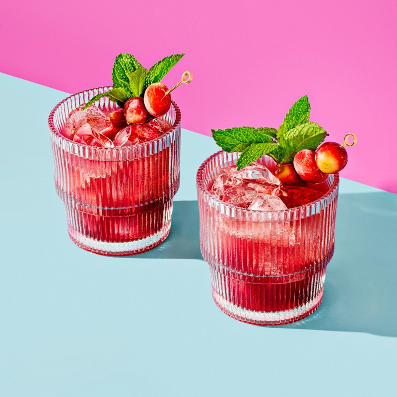 Grape-Prosecco Spritzer