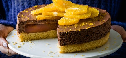 Giant Jaffa cake