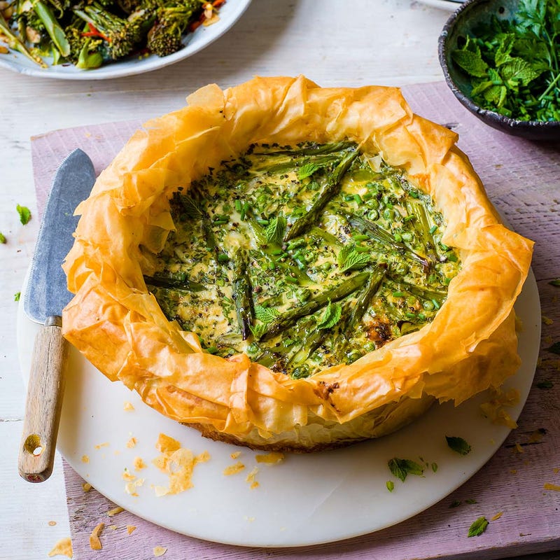 Photo of Asparagus  filo quiche by WW
