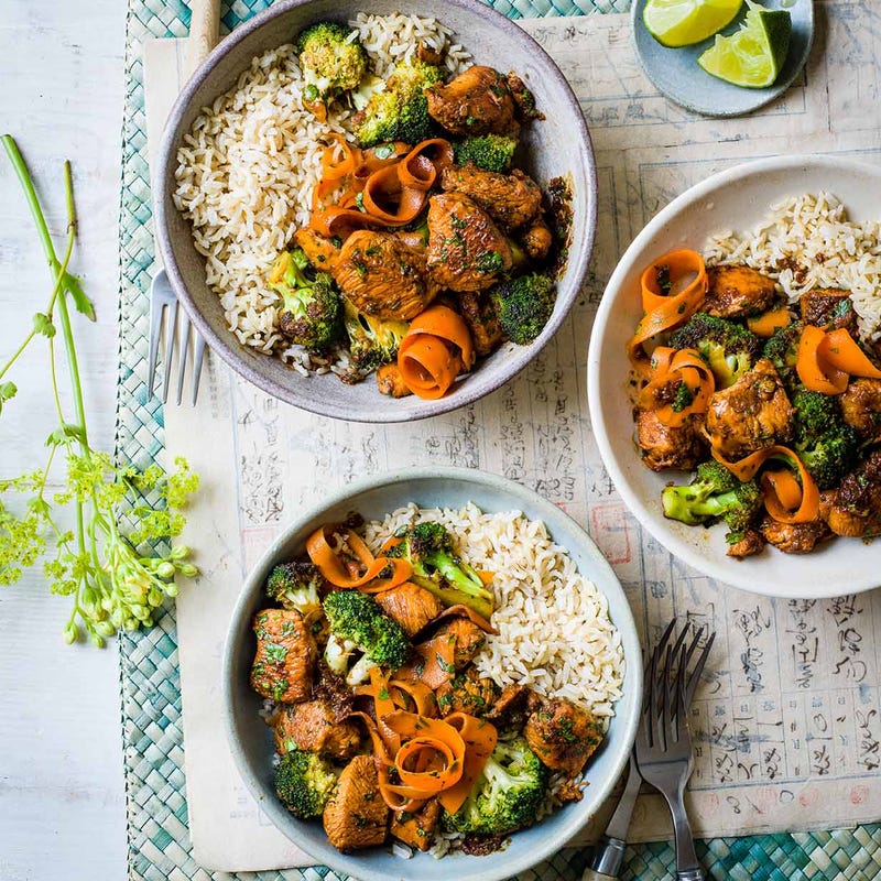 Photo of Honey & ginger chicken stir-fry by WW