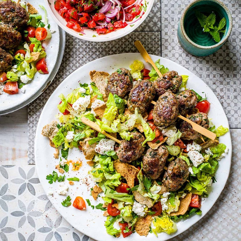 Photo of Lamb koftas with Turkish salad by WW