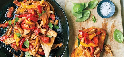 Knife-and-Fork Italian Turkey & Pepper Sandwich