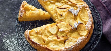 Saftige Apfeltarte
