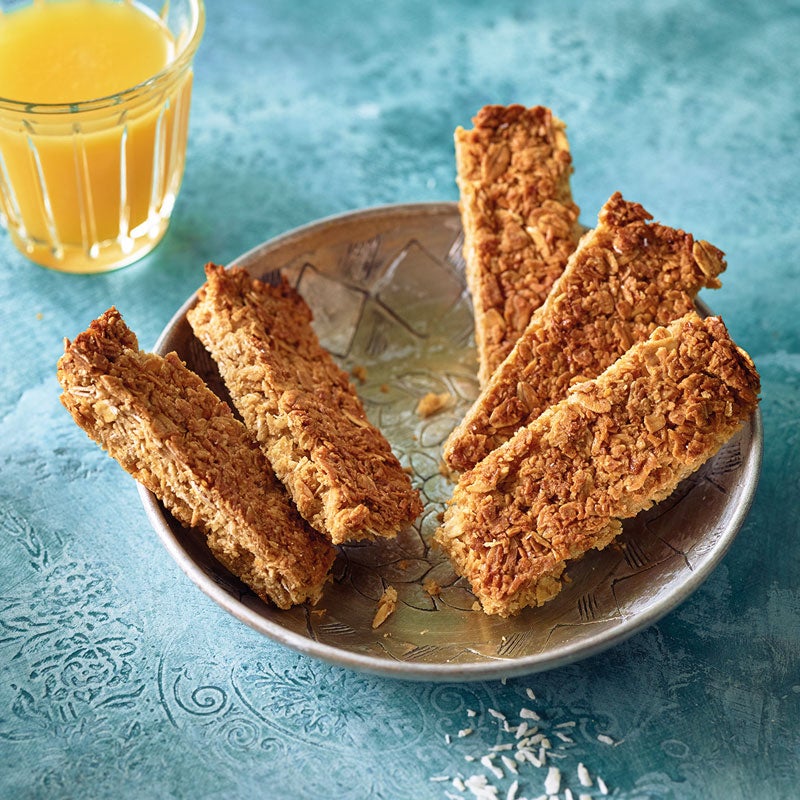 Exotische Müsliriegel Rezept | WW Deutschland Exotische Müsliriegel Rezept | WW Deutschland