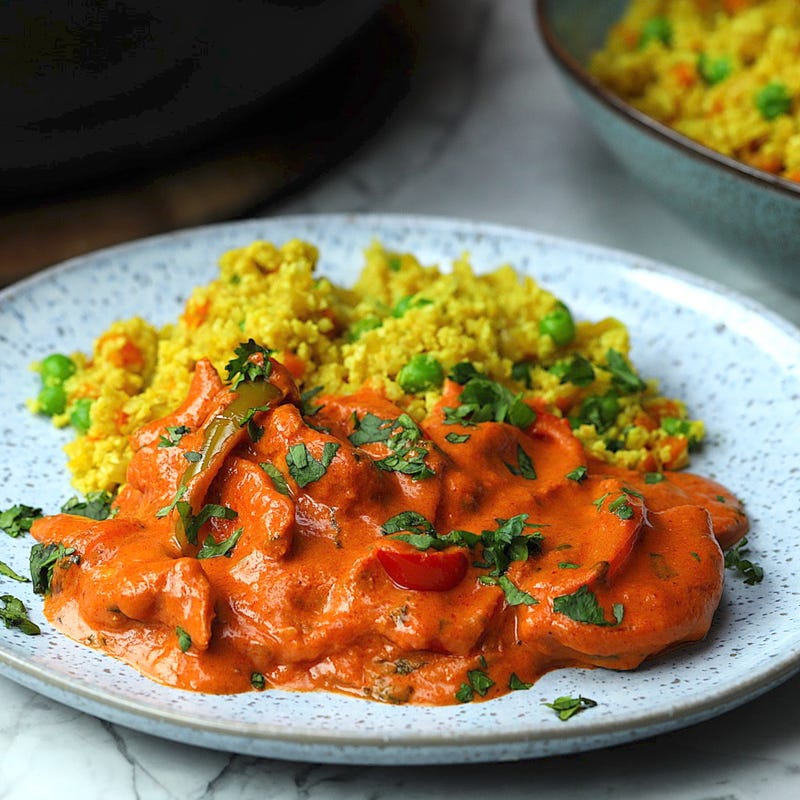 Photo of Creamy chicken fajita curry by WW