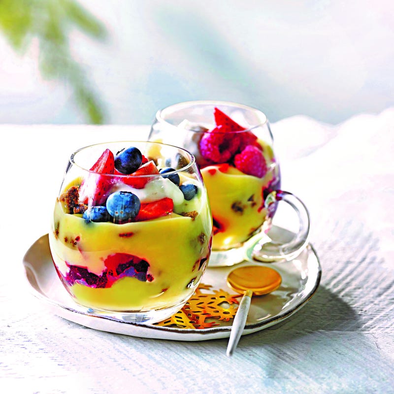 Photo of Christmas cake mini trifles by WW