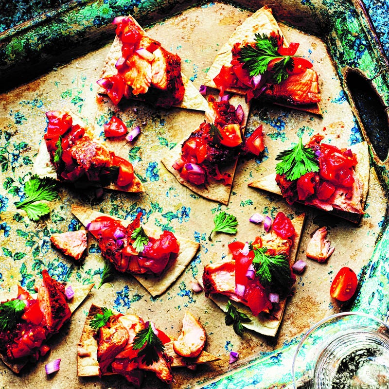 Photo of Mini salmon taco triangles by WW