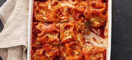 Cremini and Spinach Vegetable Lasagna
