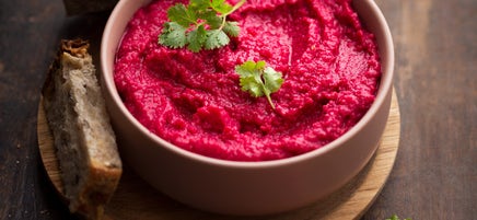 Houmous tout rose