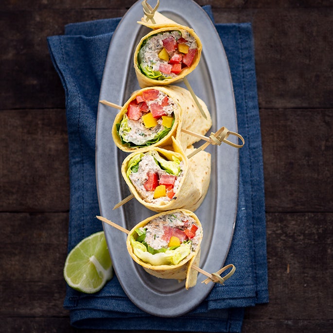 Wraps de crème de sardines