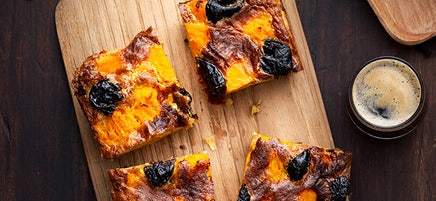 Pudding de potiron aux pruneaux