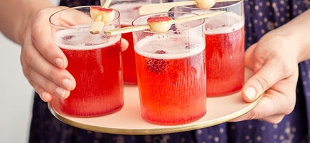 Tentation pomme et framboises