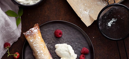 Cigares framboises amandes