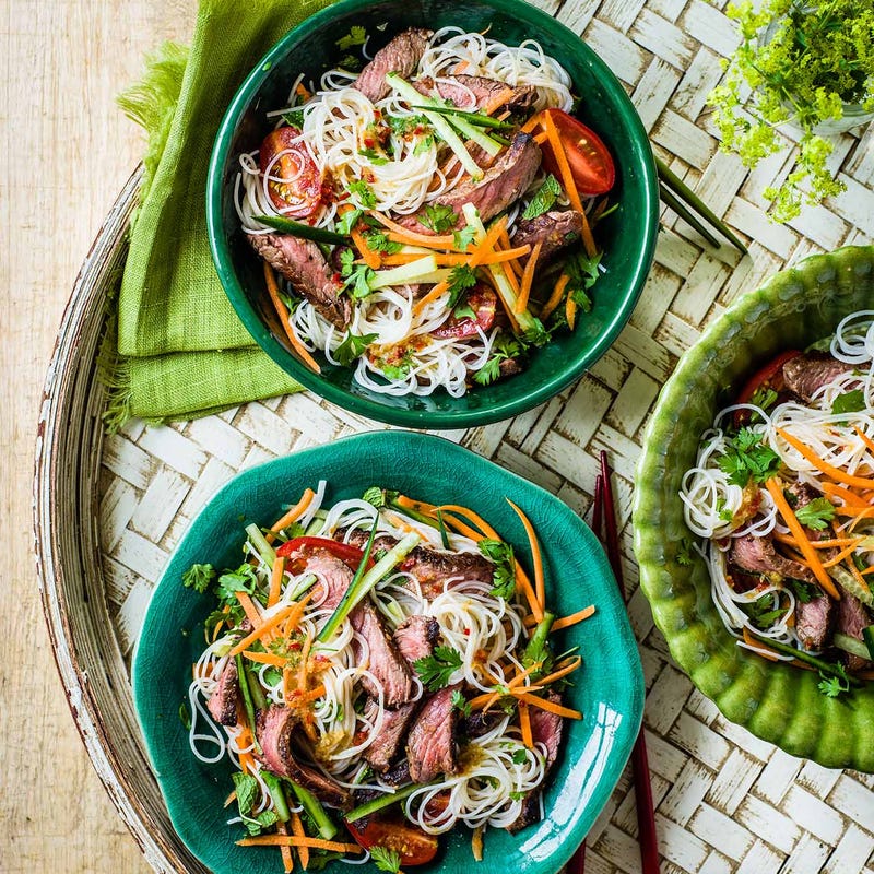 Photo of Vietnamese beef noodle salad by WW
