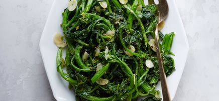 Broccoli Rabe with Fennel and Fresh Chilies