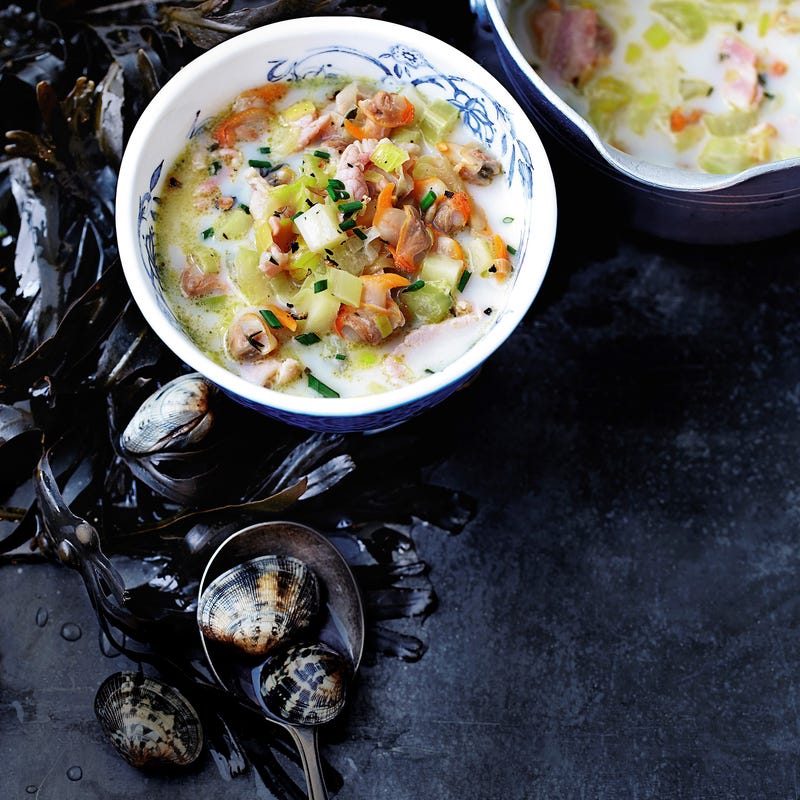 Photo de/du Soupe de coques au bacon par WW