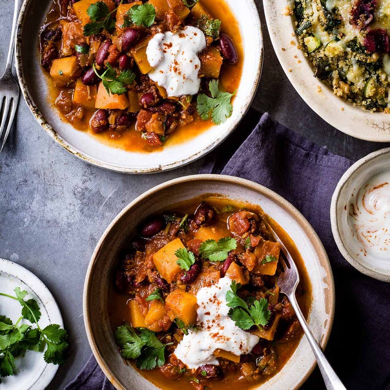 Photo of Bean & butternut squash chilli by WW