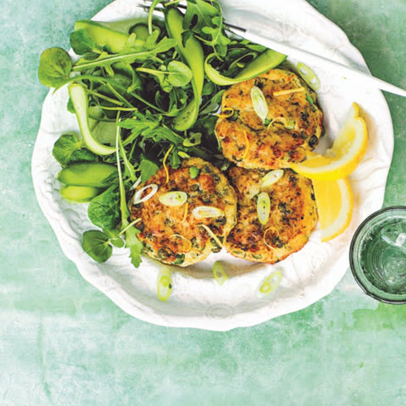 Photo de/du Galettes de crabe aux petits pois et céleri par WW
