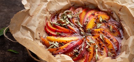 Papillotes de nectarine