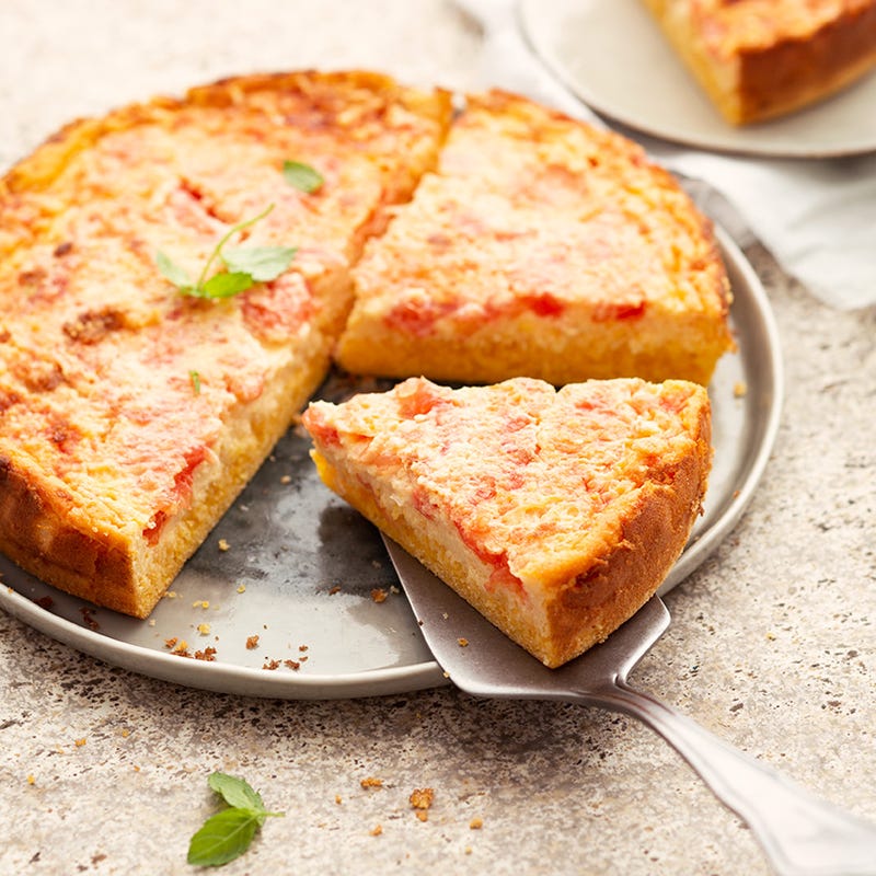 Gâteau de polenta au pomelo