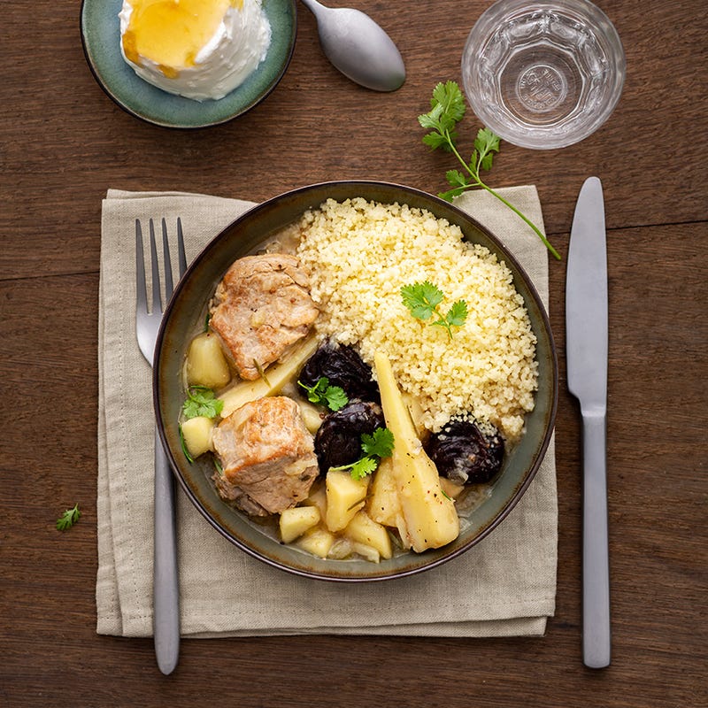 Cocotte de filet mignon aux panais