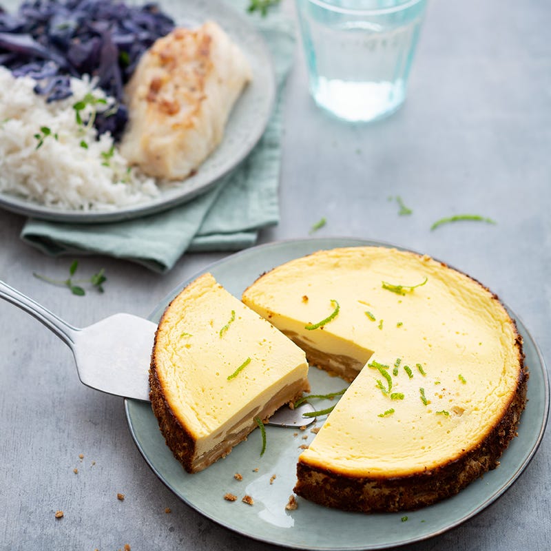 Cheesecake poire et citron vert