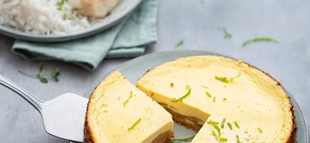 Cheesecake poire et citron vert