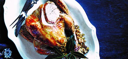 Turkey with maple & orange glaze